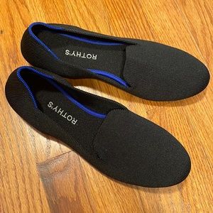 Rothy’s black size 10 worn once